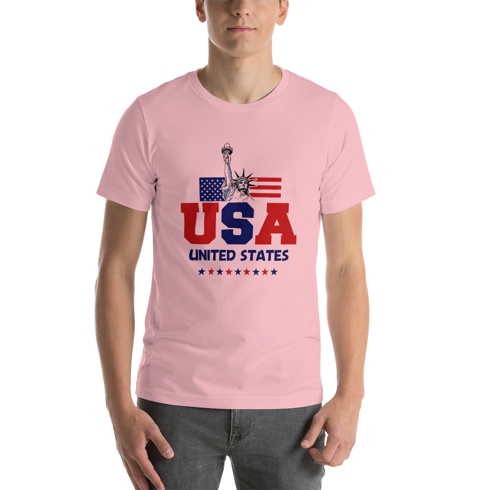 UNITED STATES OF AMERICA - Unisex Short-Sleeve T-Shirt