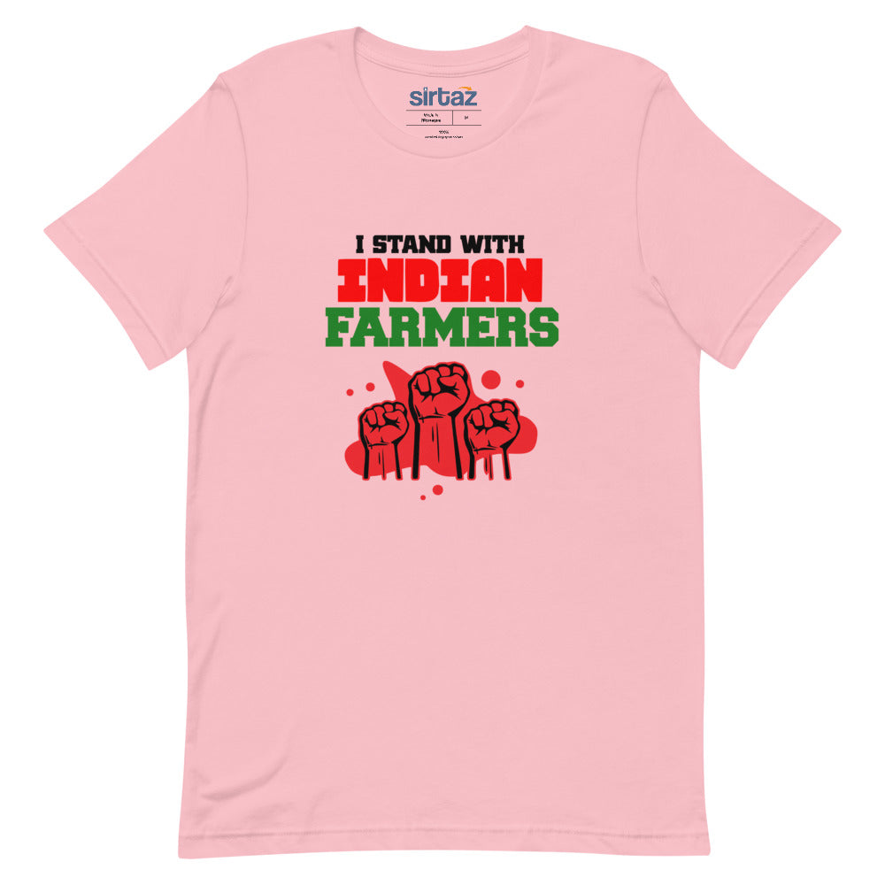 I STAND WITH INDIAN FARMERS - Unisex Short-Sleeve T-Shirt