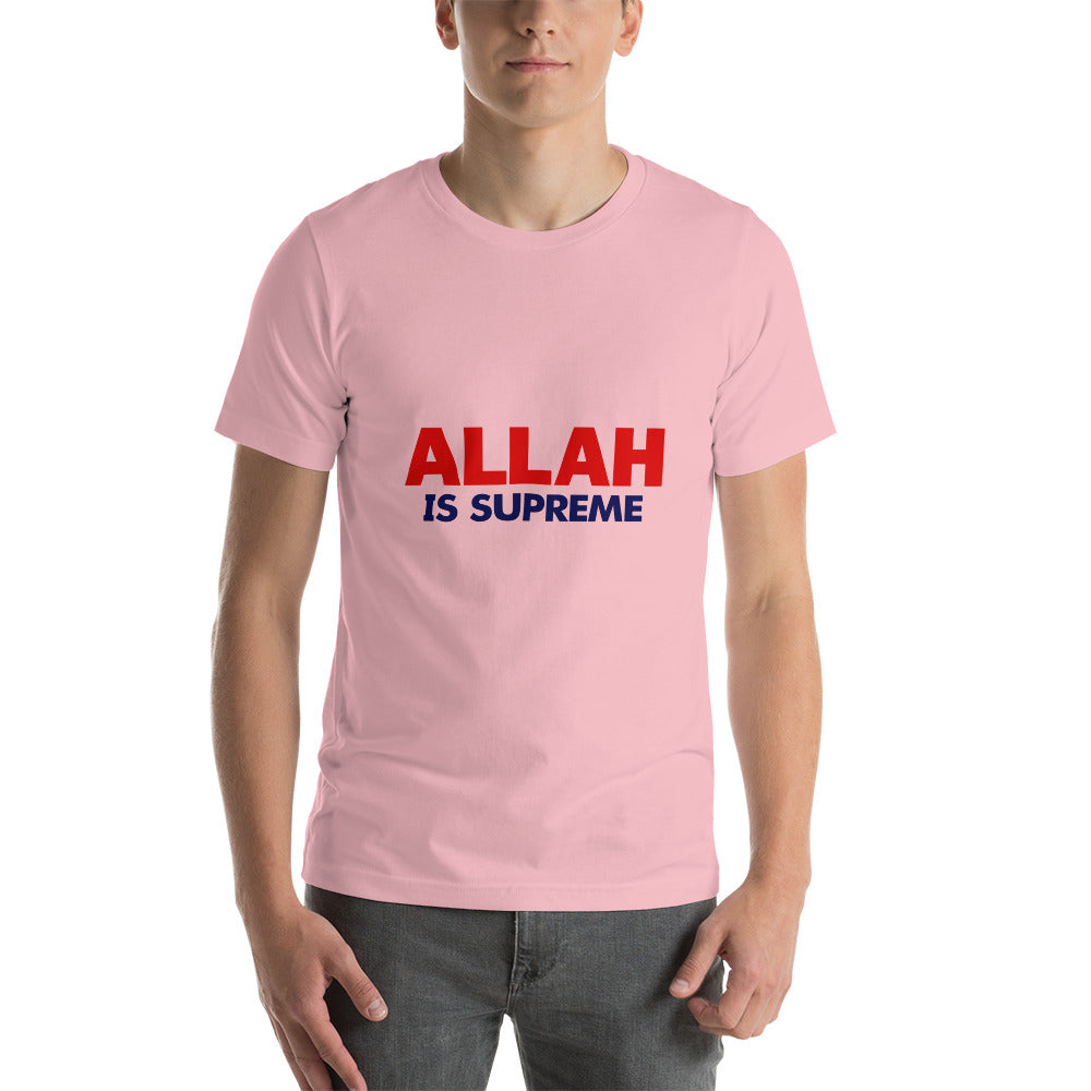 ALLAH IS SUPREME - Short-sleeve unisex t-shirt