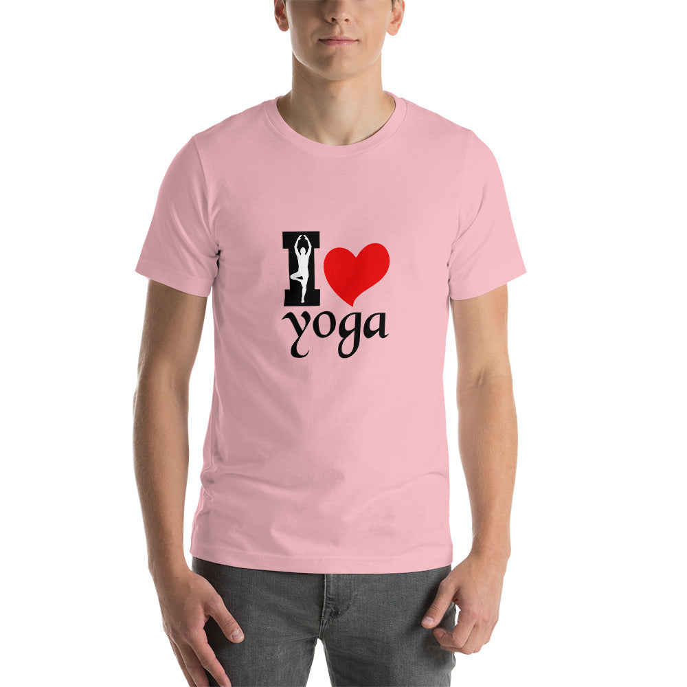 I LOVE YOGA - Unisex t-shirt