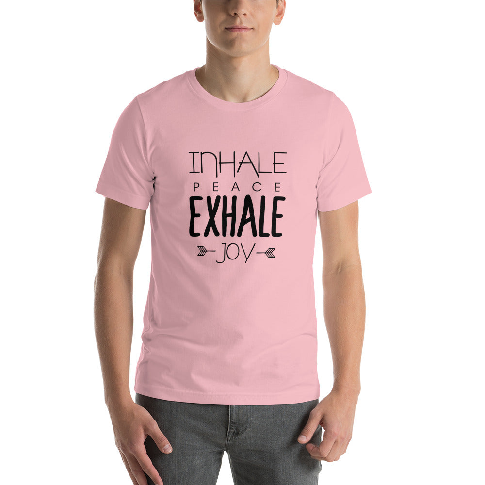 INHALE PEACE EXHALE JOY - Unisex t-shirt