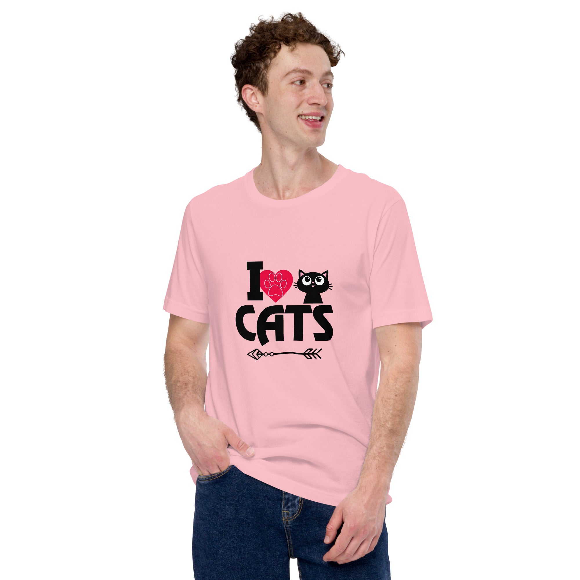 I LOVE CATS - Unisex t-shirt