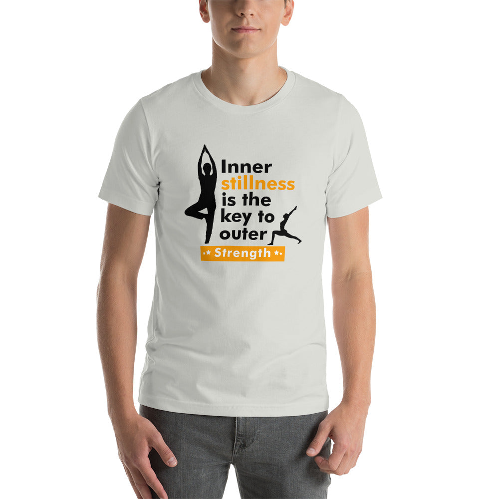 INNER STILLNESS IS THE KEY - Short-Sleeve Unisex T-Shirt