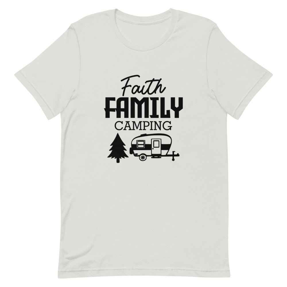 Family Camping- Unisex Short-Sleeve T-Shirt