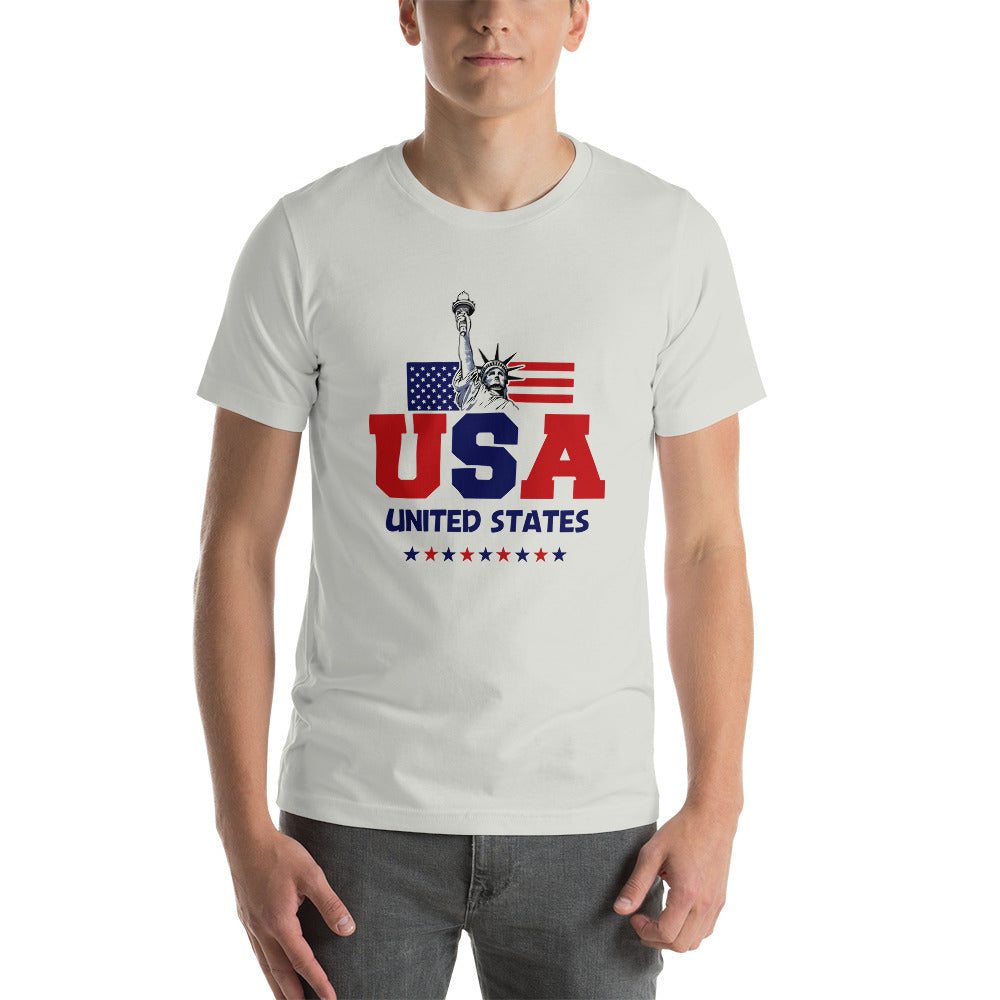 UNITED STATES OF AMERICA - Unisex Short-Sleeve T-Shirt