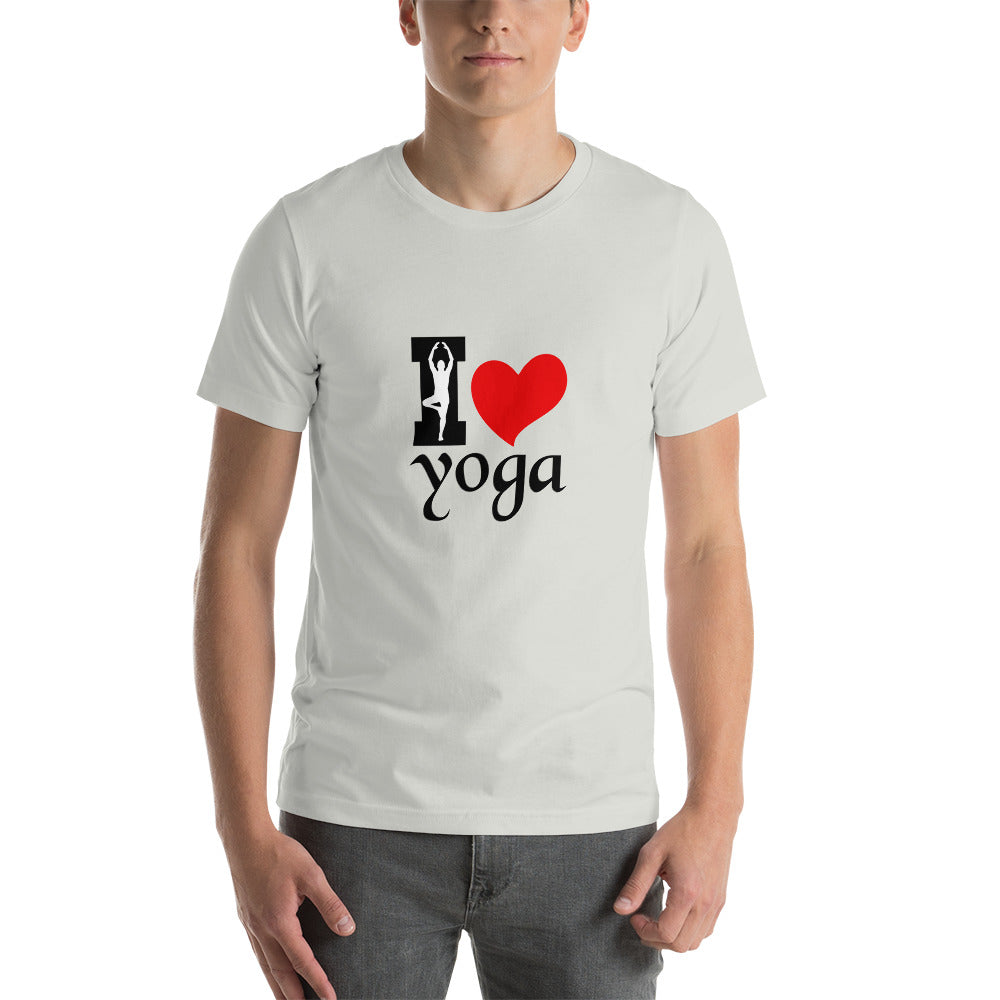 I LOVE YOGA - Unisex t-shirt