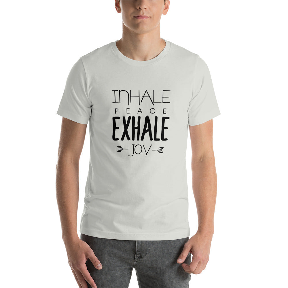 INHALE PEACE EXHALE JOY - Unisex t-shirt
