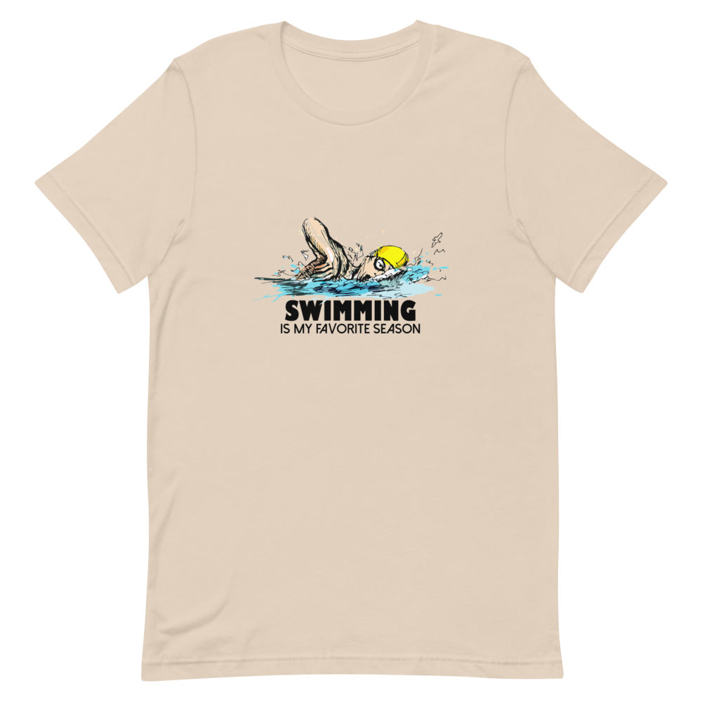 Swimming- Unisex Short-Sleeve T-Shirt