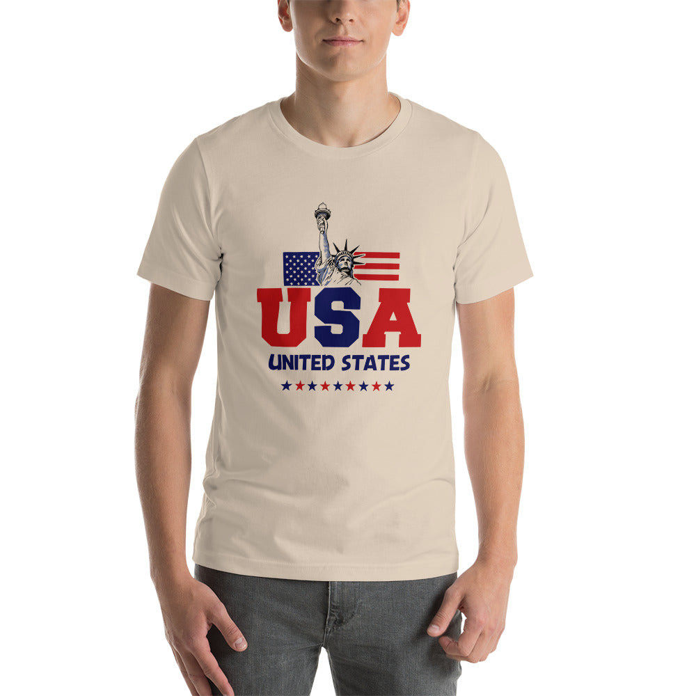 UNITED STATES OF AMERICA - Unisex Short-Sleeve T-Shirt