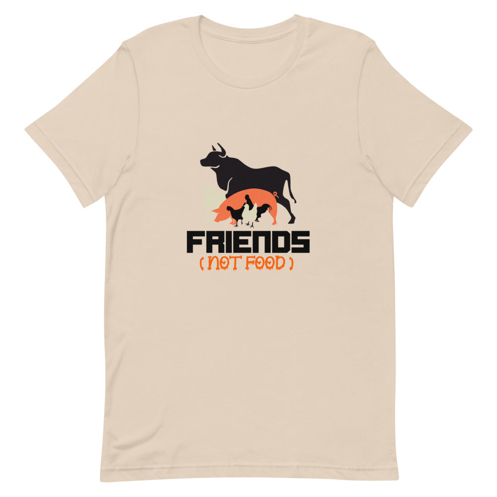 FRIENDS NOT FOOD - Unisex Short-Sleeve T-Shirt