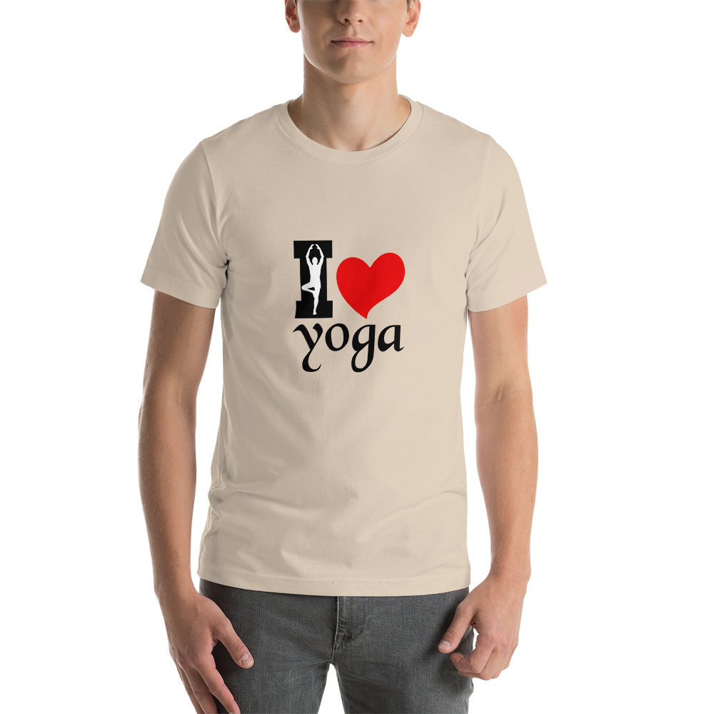 I LOVE YOGA - Unisex t-shirt