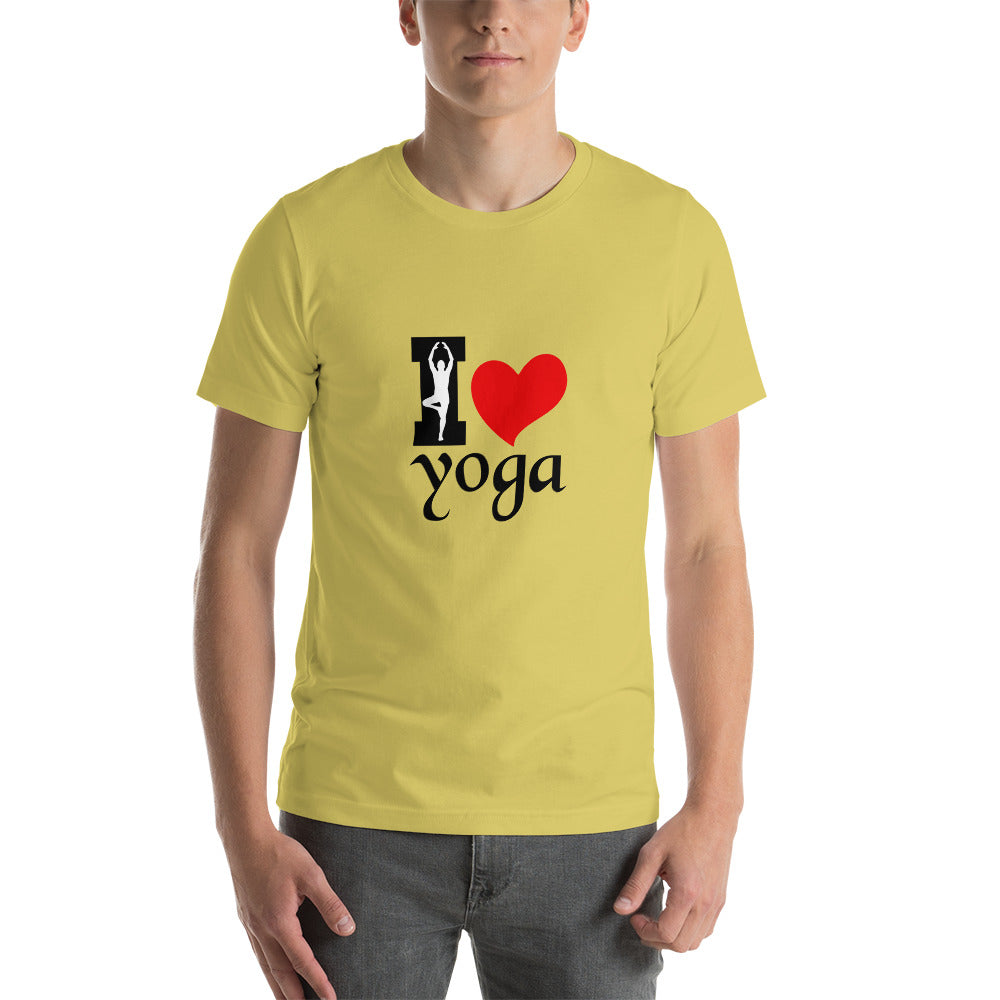 I LOVE YOGA - Unisex t-shirt