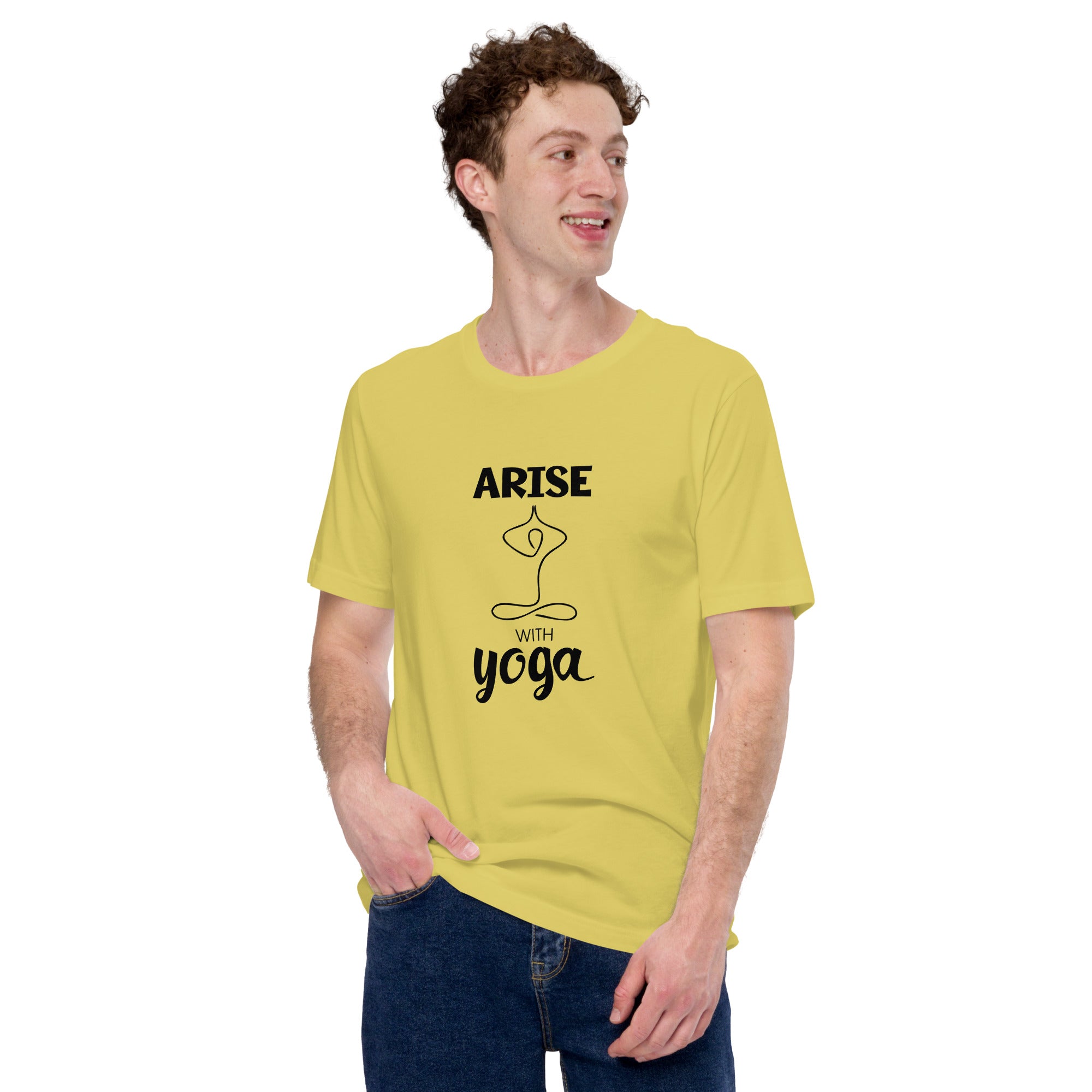 ARISE WITH YOGA - Unisex t-shirt