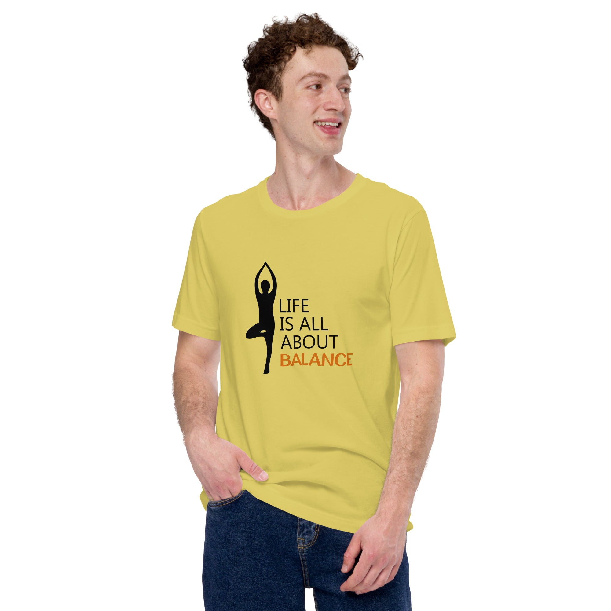 LIFE IS ALL ABOUT BALANCE - Unisex t-shirt