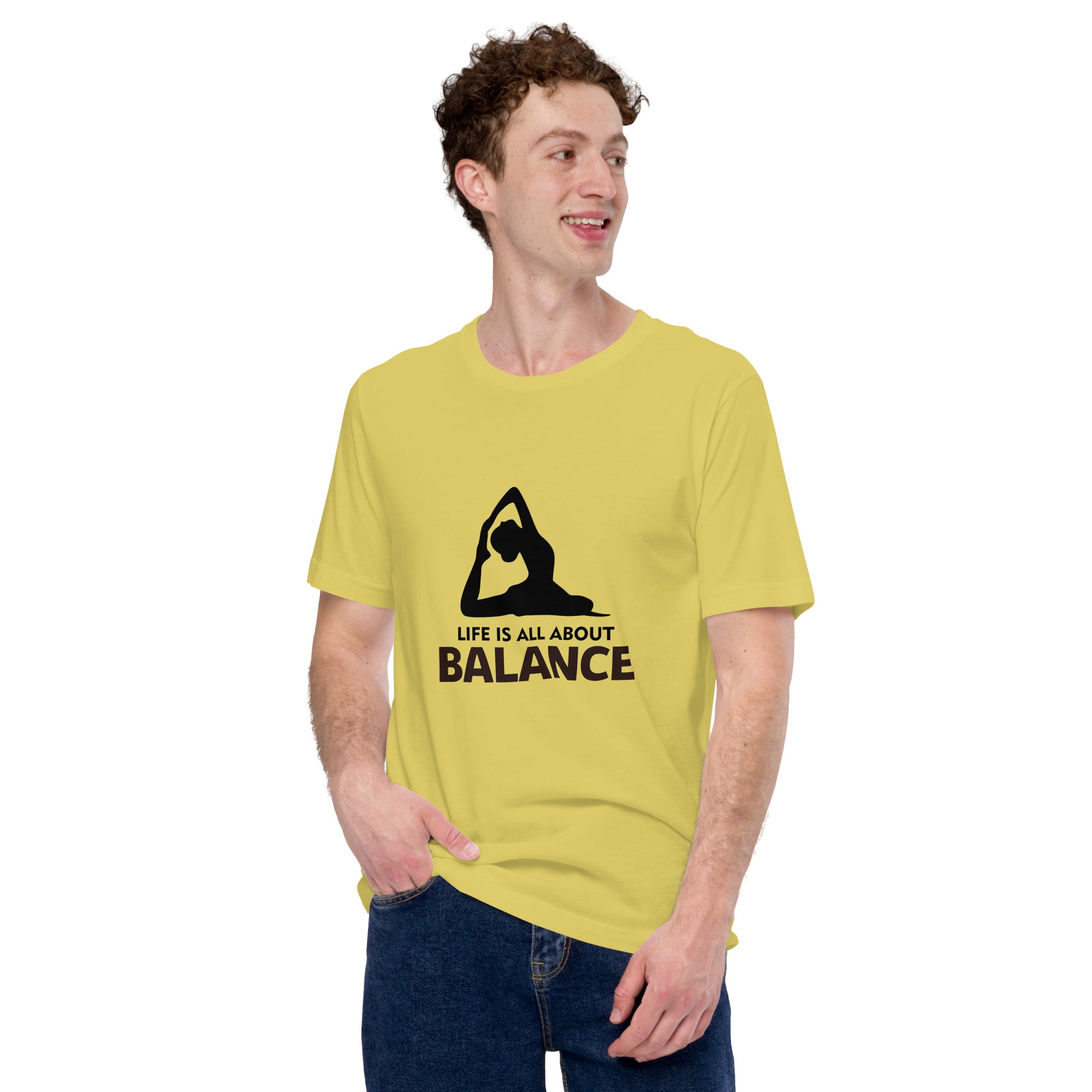 LIFE IS ALL ABOUT BALANCE - Unisex t-shirt