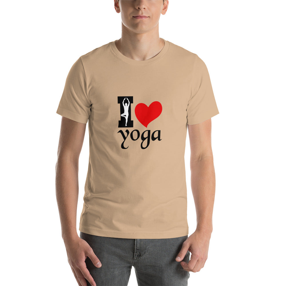 I LOVE YOGA - Unisex t-shirt