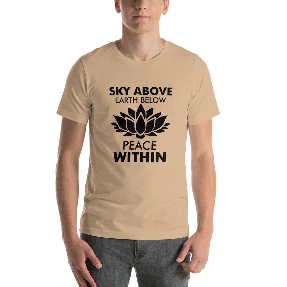 SKY ABOVE EARTH BELOW - Unisex t-shirt