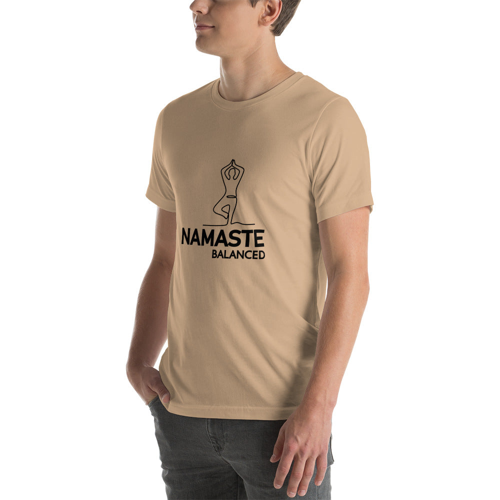 NAMASTE BALANCED - Unisex t-shirt