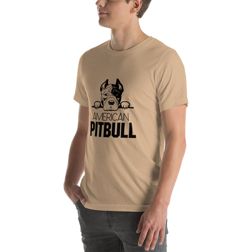 AMERICAN PITBULL - Unisex t-shirt