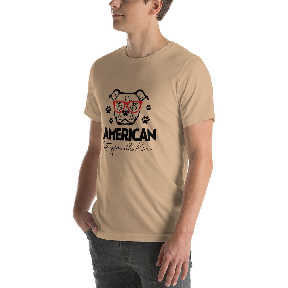 AMERICAN STAFFORDSHIRE - Unisex t-shirt