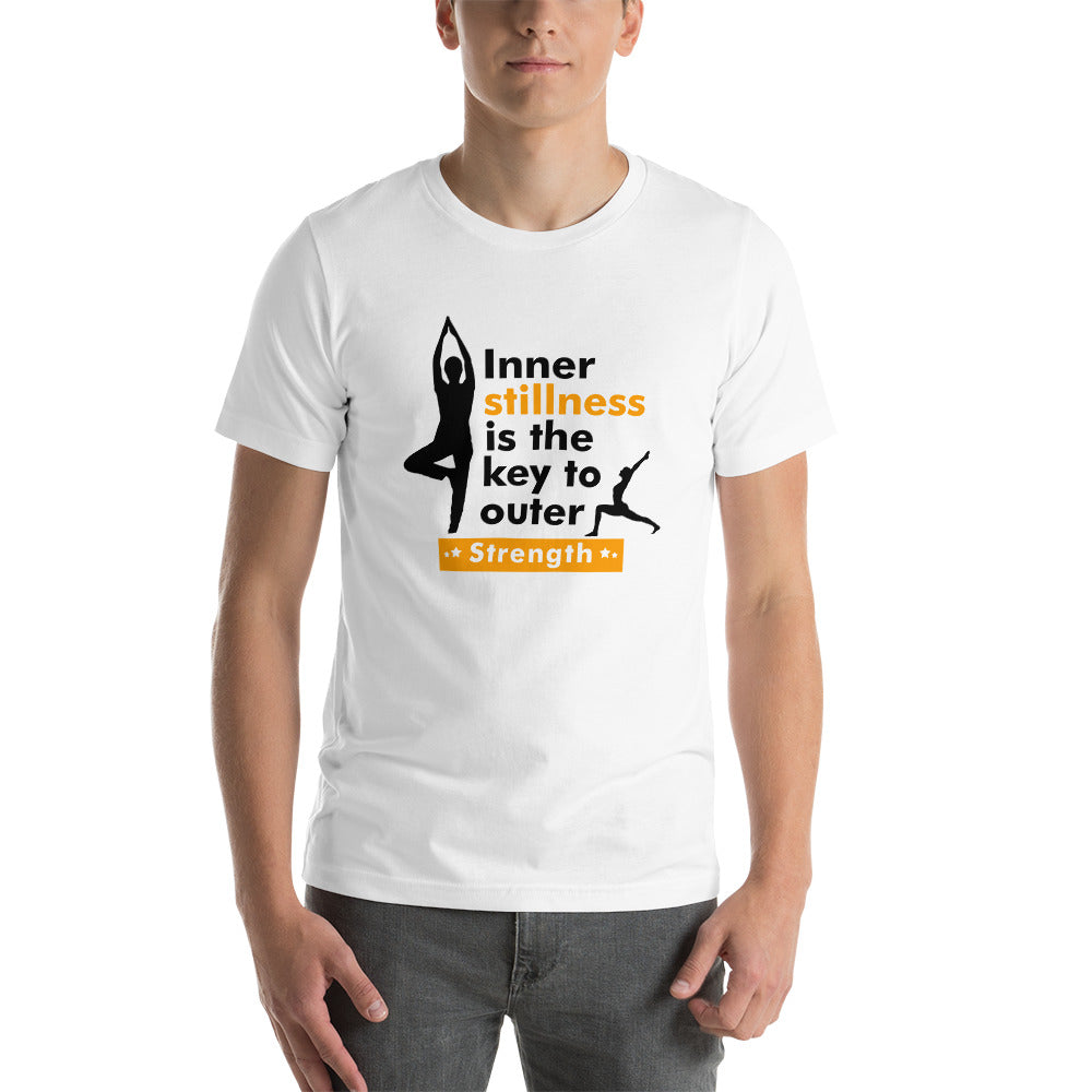 INNER STILLNESS IS THE KEY - Short-Sleeve Unisex T-Shirt