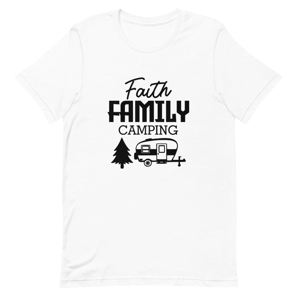 Family Camping- Unisex Short-Sleeve T-Shirt