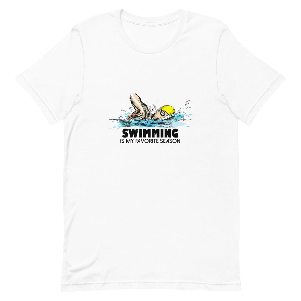 Swimming- Unisex Short-Sleeve T-Shirt