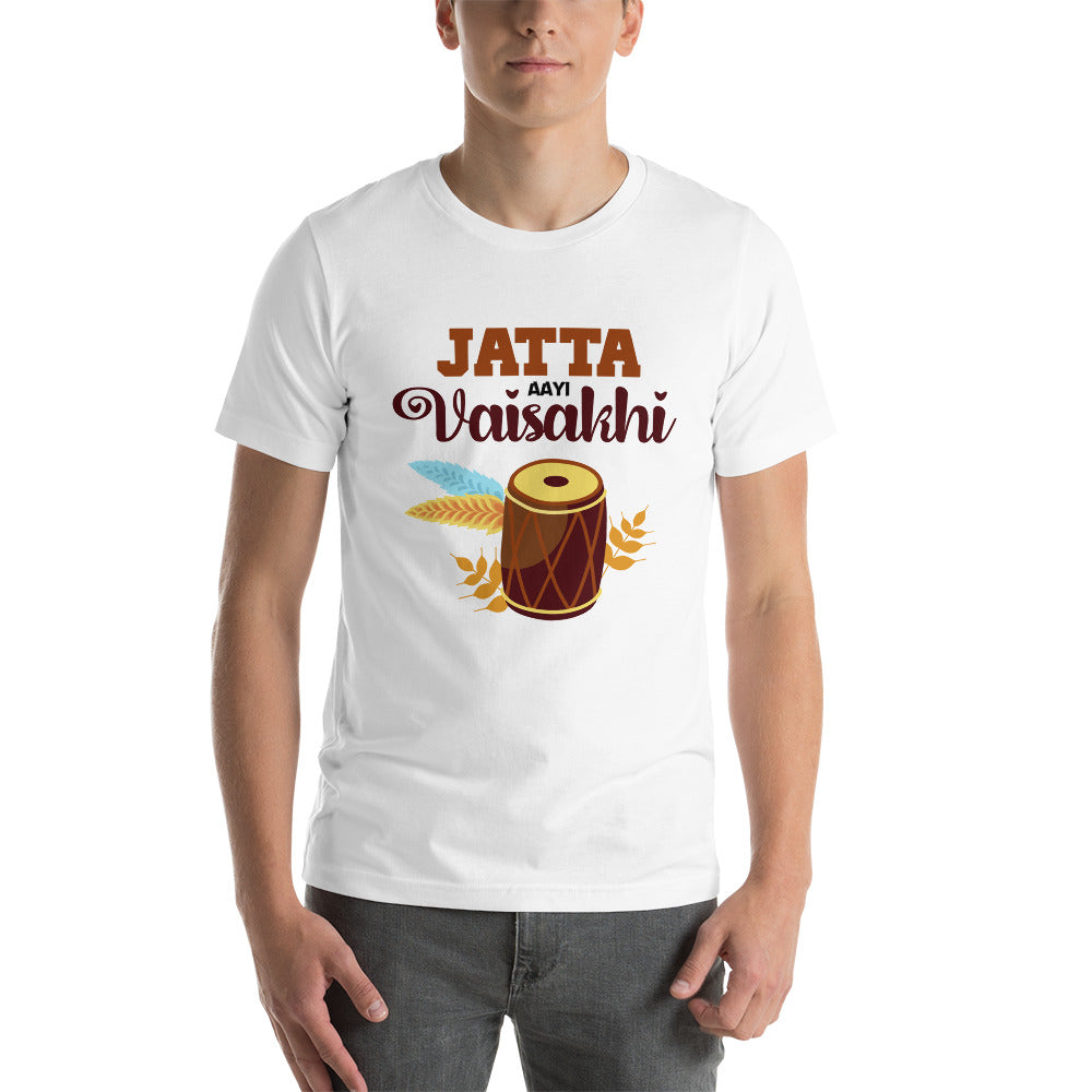 JATTA AAYI VAISAKHI - Short-Sleeve Unisex T-Shirt