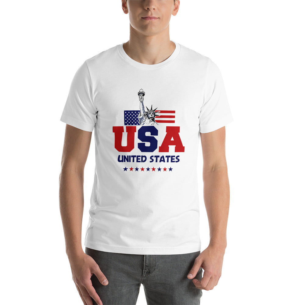 UNITED STATES OF AMERICA - Unisex Short-Sleeve T-Shirt