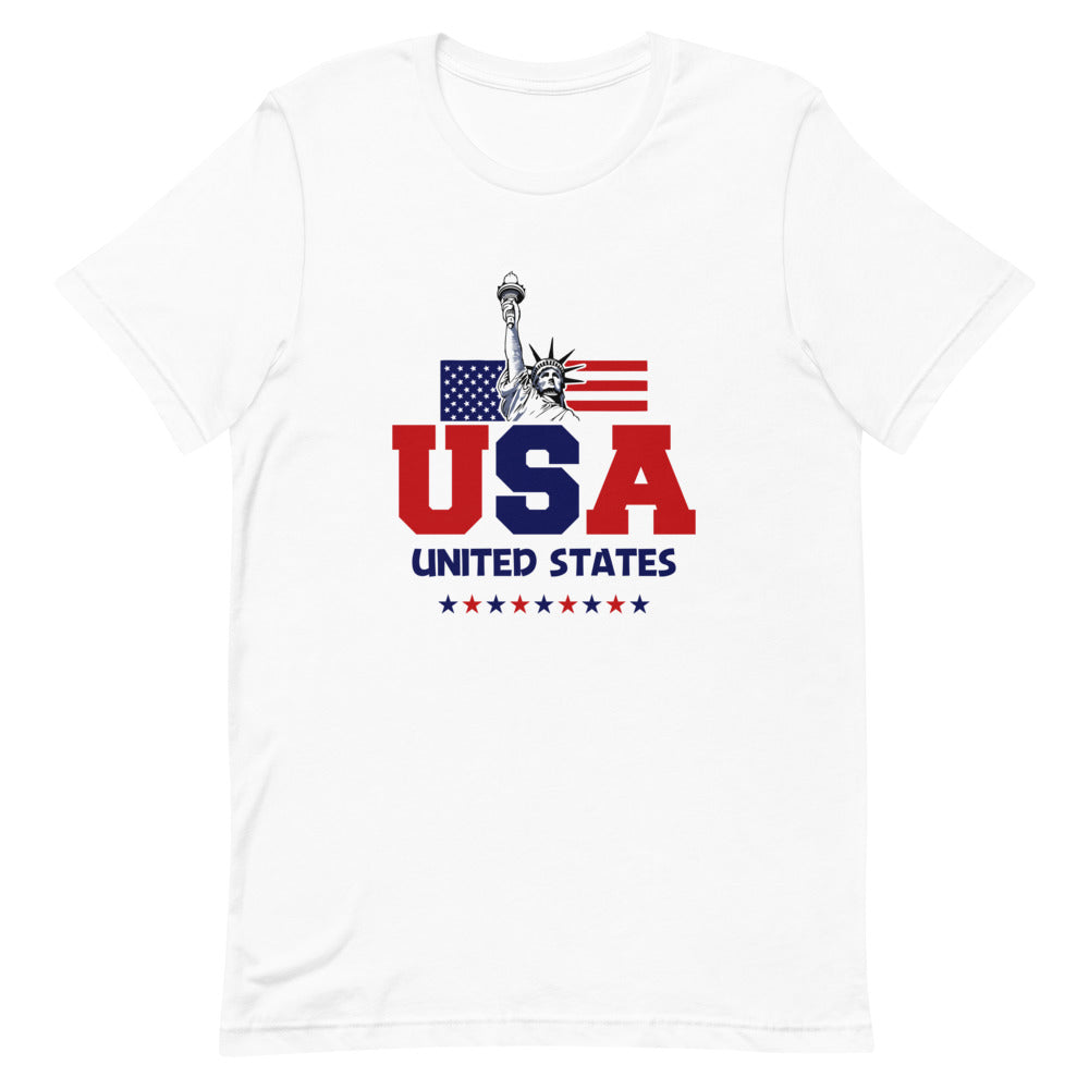 UNITED STATES OF AMERICA - Unisex Short-Sleeve T-Shirt