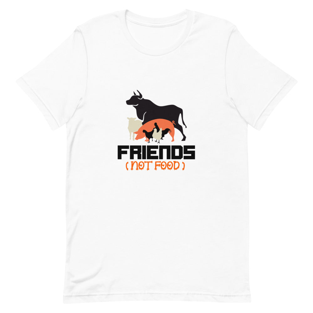 FRIENDS NOT FOOD - Unisex Short-Sleeve T-Shirt