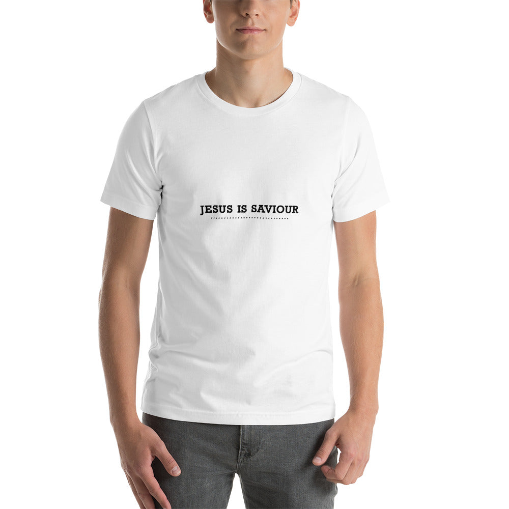 JESUS IS SAVIOUR - Short-sleeve unisex t-shirt