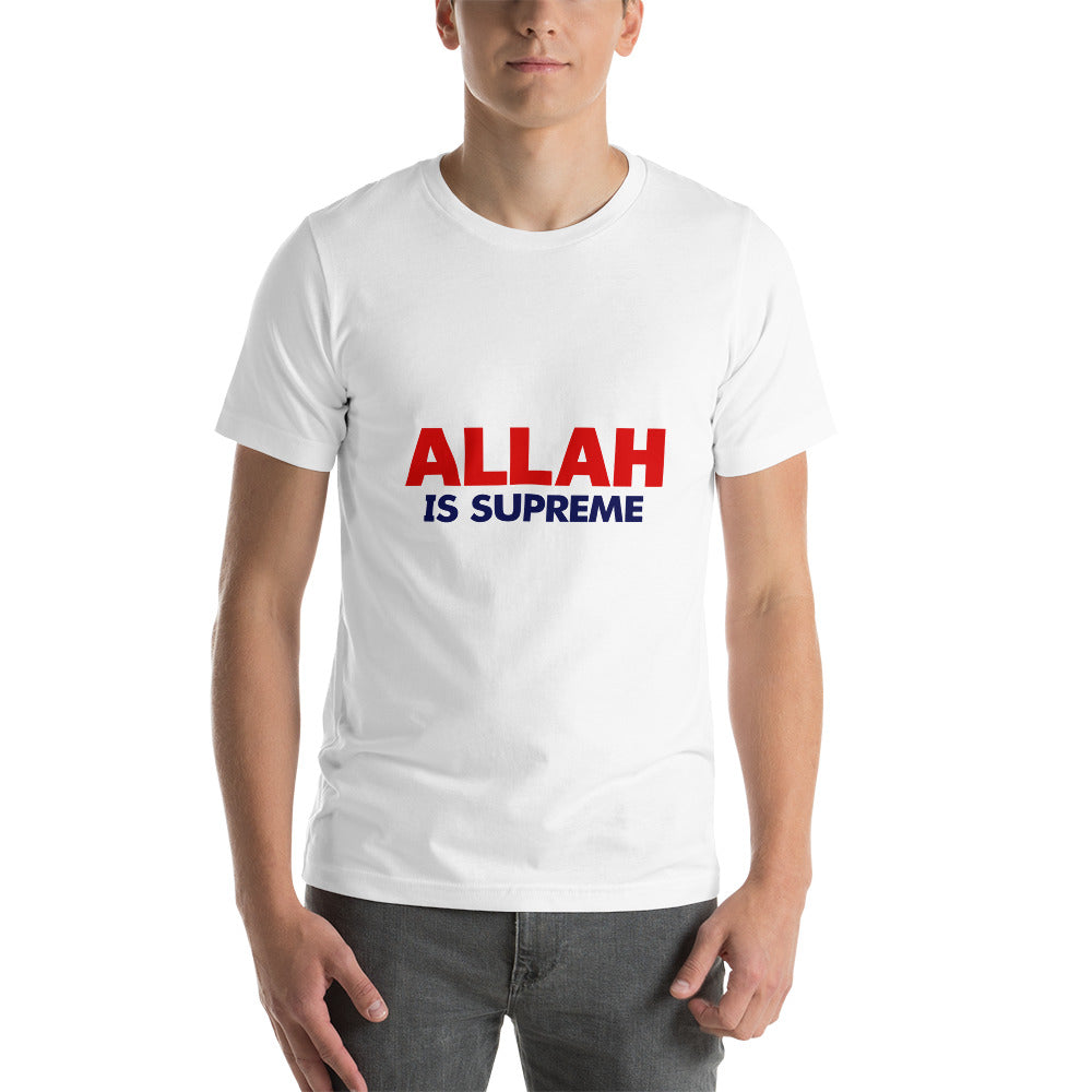 ALLAH IS SUPREME - Short-sleeve unisex t-shirt