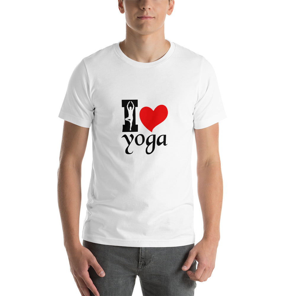 I LOVE YOGA - Unisex t-shirt