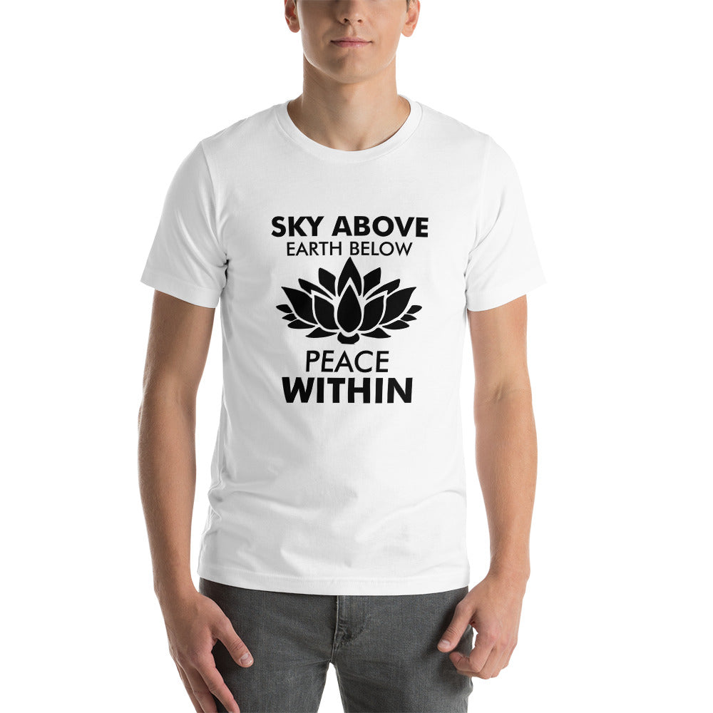 SKY ABOVE EARTH BELOW - Unisex t-shirt