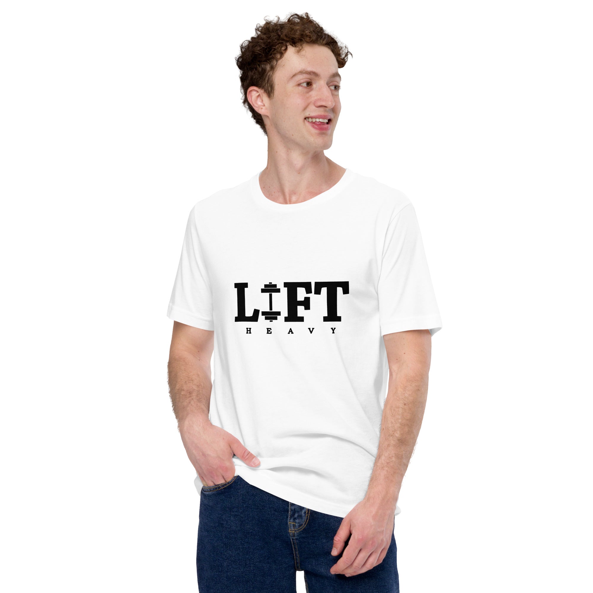 LIFT HEAVY - Unisex t-shirt