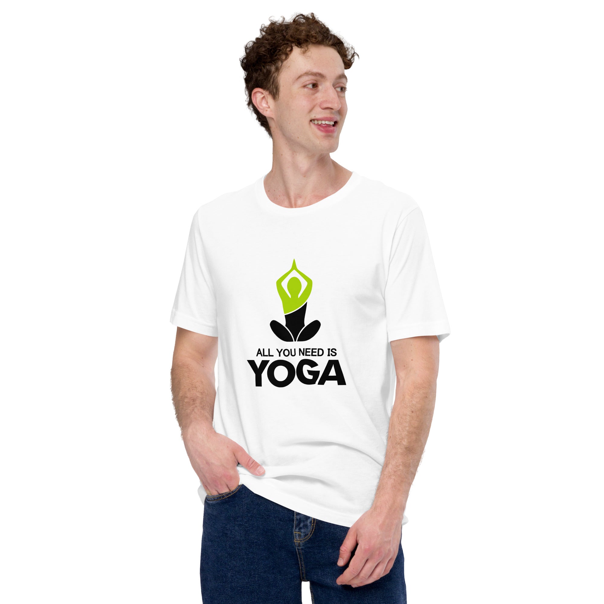 ALL YOU NEED IS YOGA - Unisex t-shirt