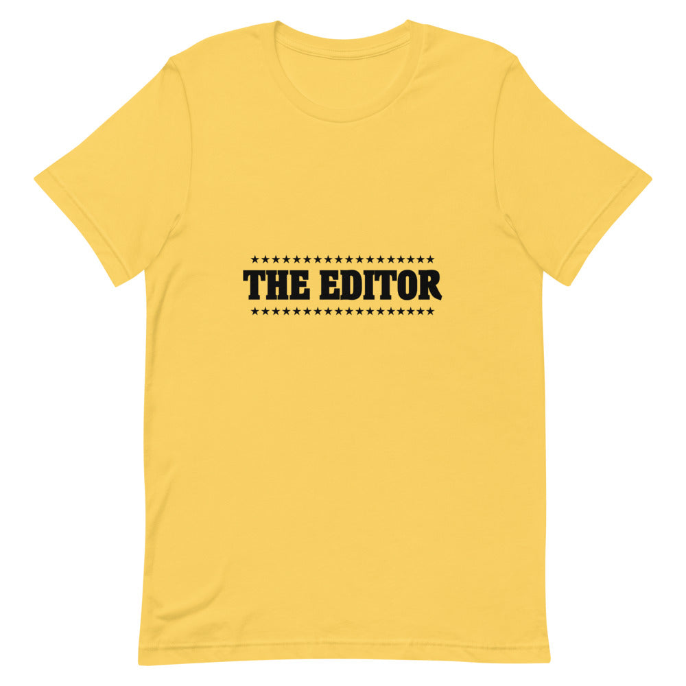 The Editor- Unisex Short-Sleeve T-Shirt