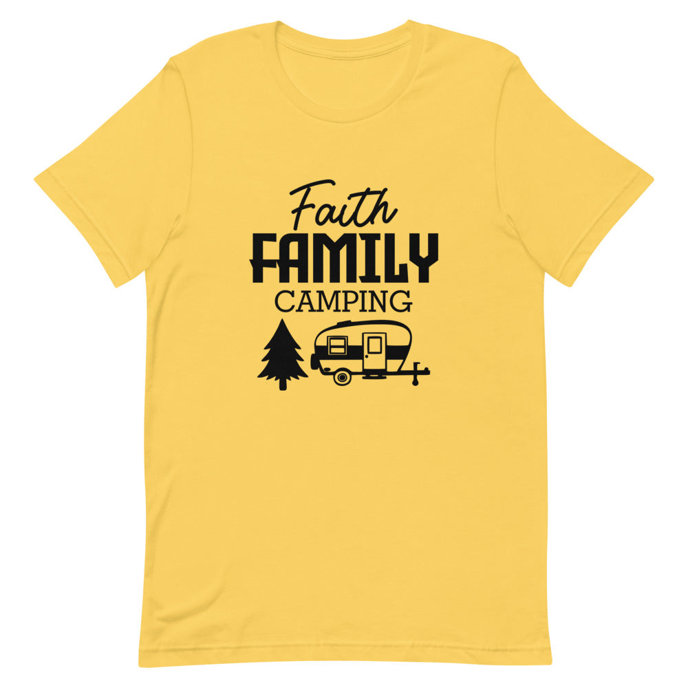 Family Camping- Unisex Short-Sleeve T-Shirt