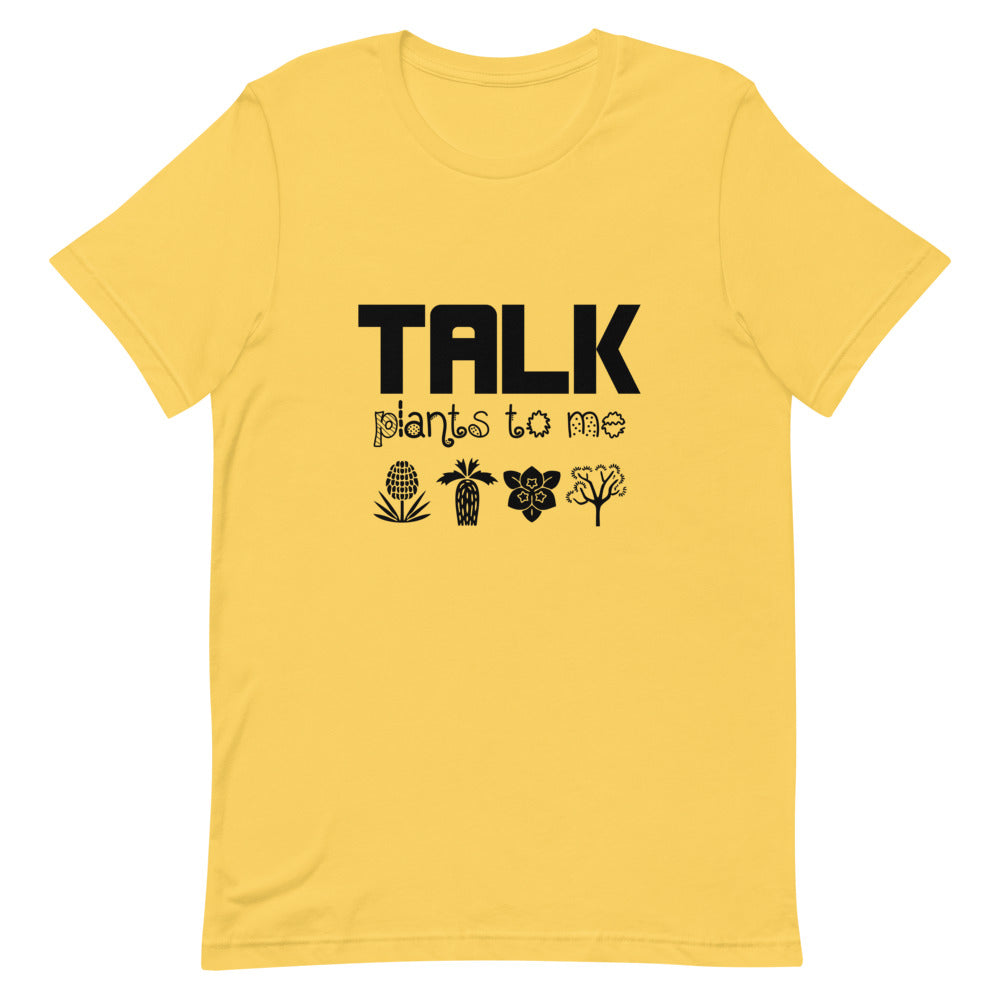 TALK PLANTS TO ME- Unisex Short-Sleeve T-Shirt