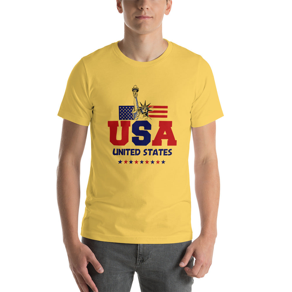 UNITED STATES OF AMERICA - Unisex Short-Sleeve T-Shirt