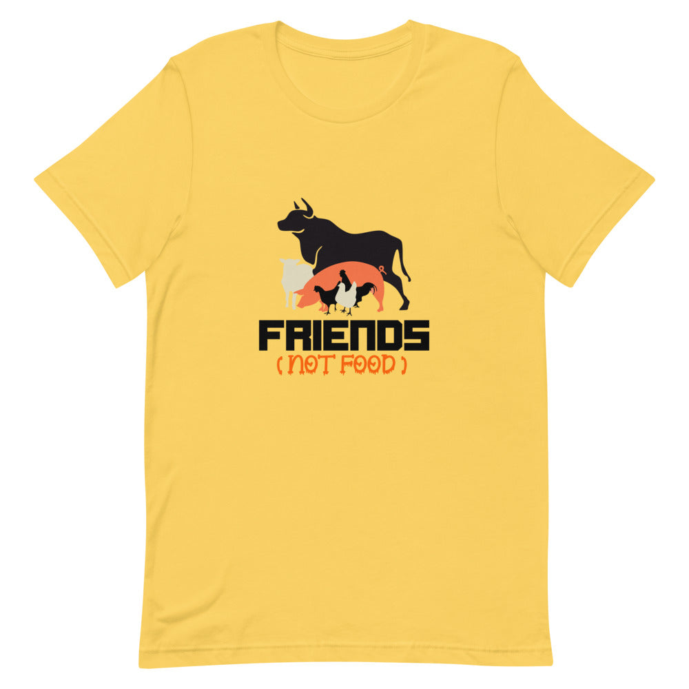 FRIENDS NOT FOOD - Unisex Short-Sleeve T-Shirt