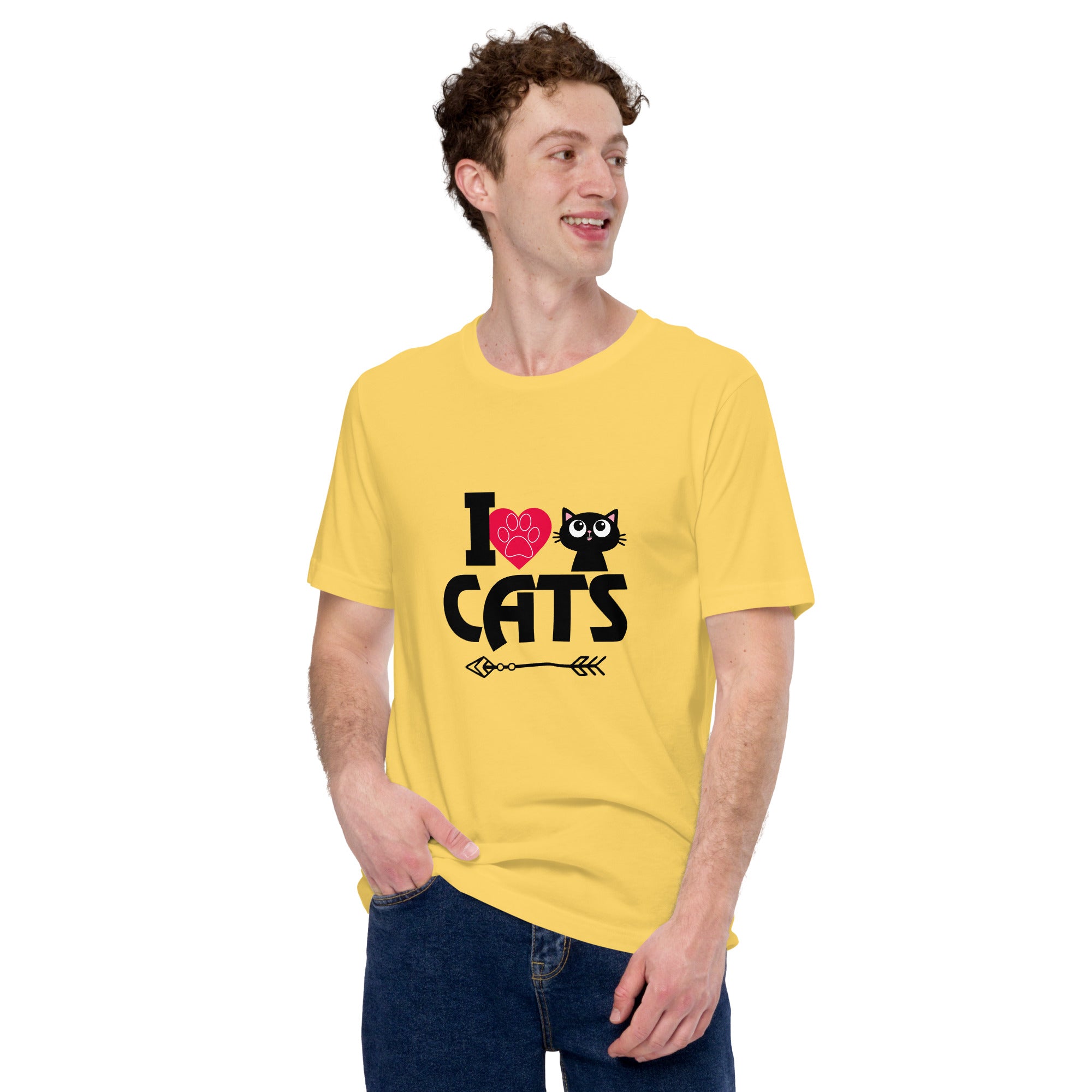 I LOVE CATS - Unisex t-shirt