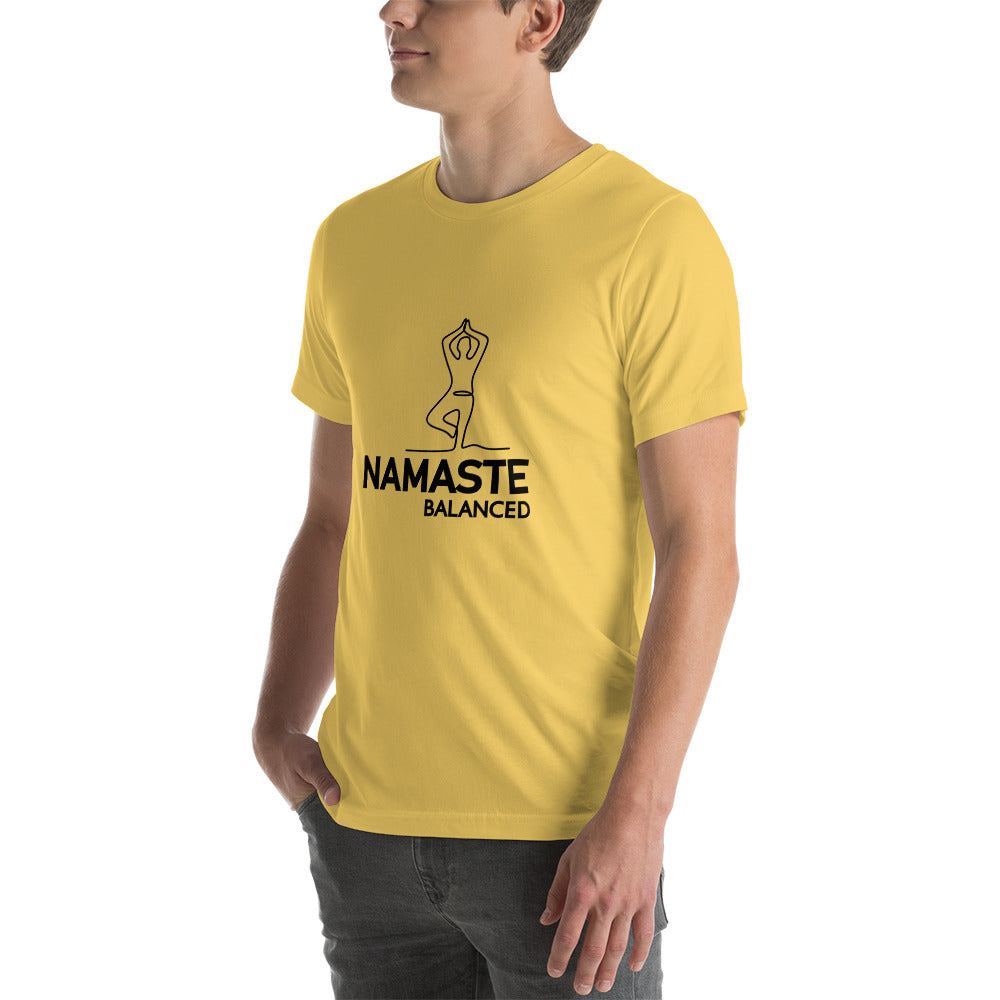 NAMASTE BALANCED - Unisex t-shirt