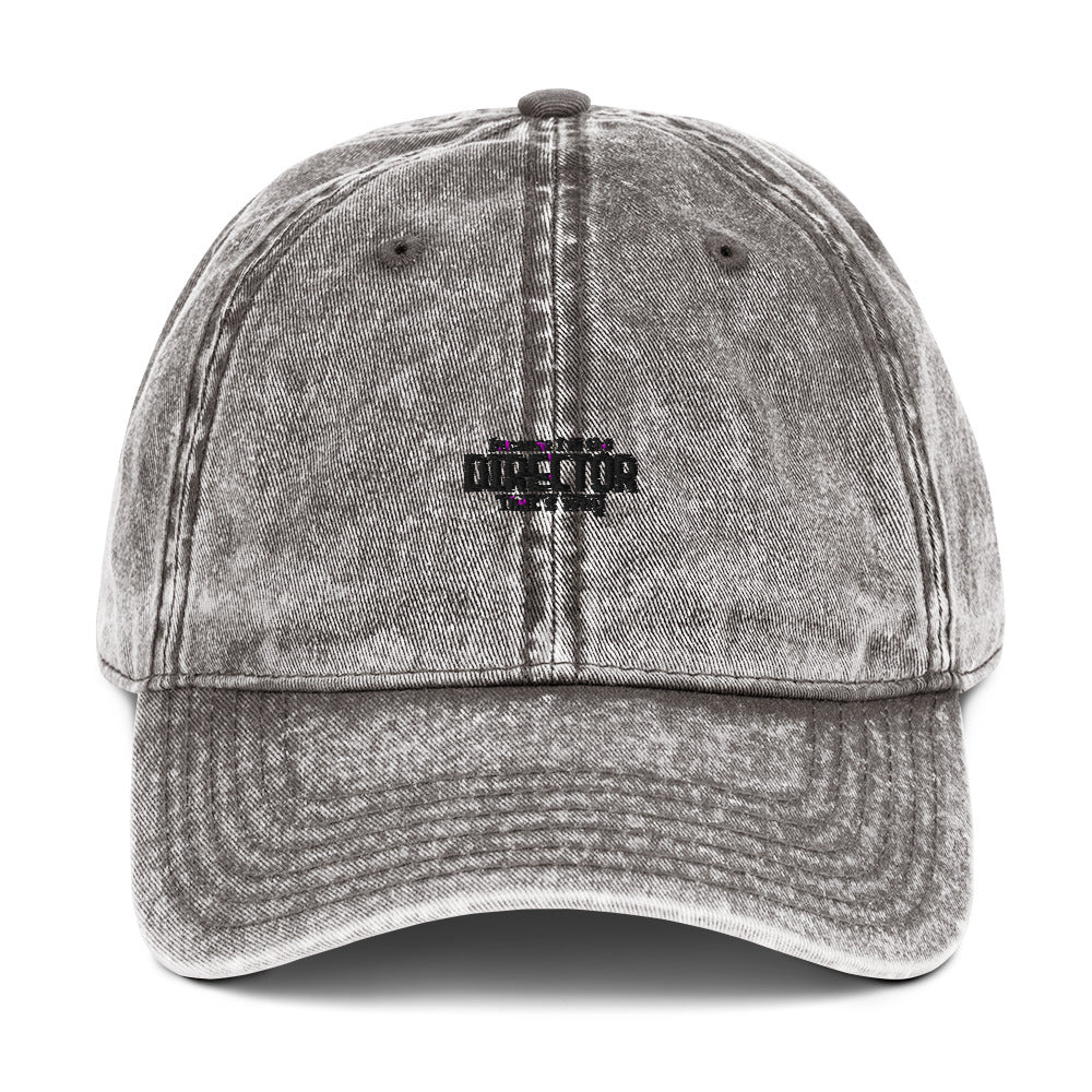 I'm the director- Vintage cotton Twill Cap