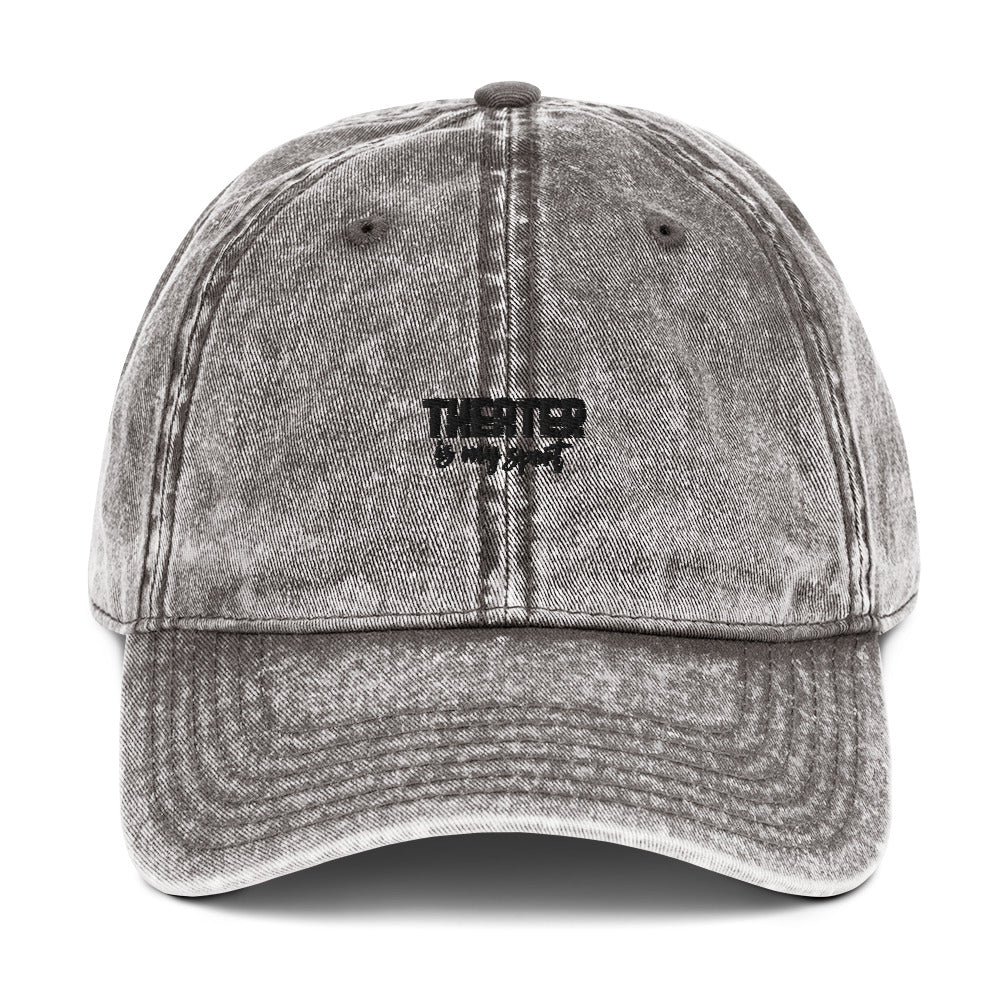 Theatre is my sport- Vintage cotton Twill Cap