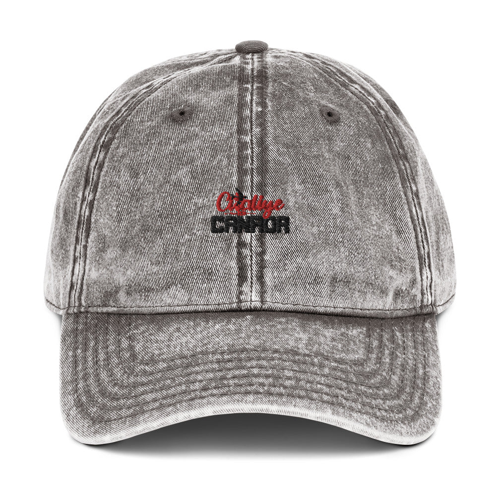 CHALIYE FER CANADA - Vintage cotton Twill Cap