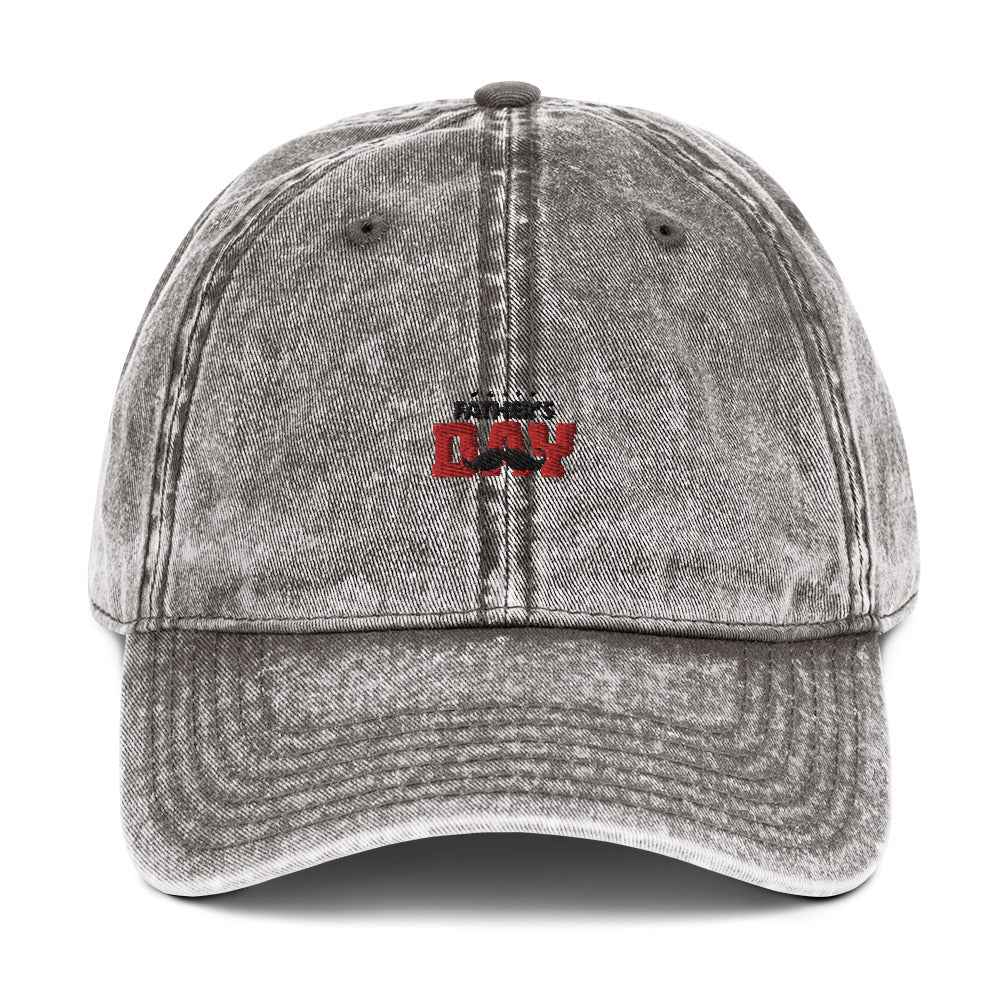 HAPPY FATHER'S DAY - Vintage cotton Twill Cap