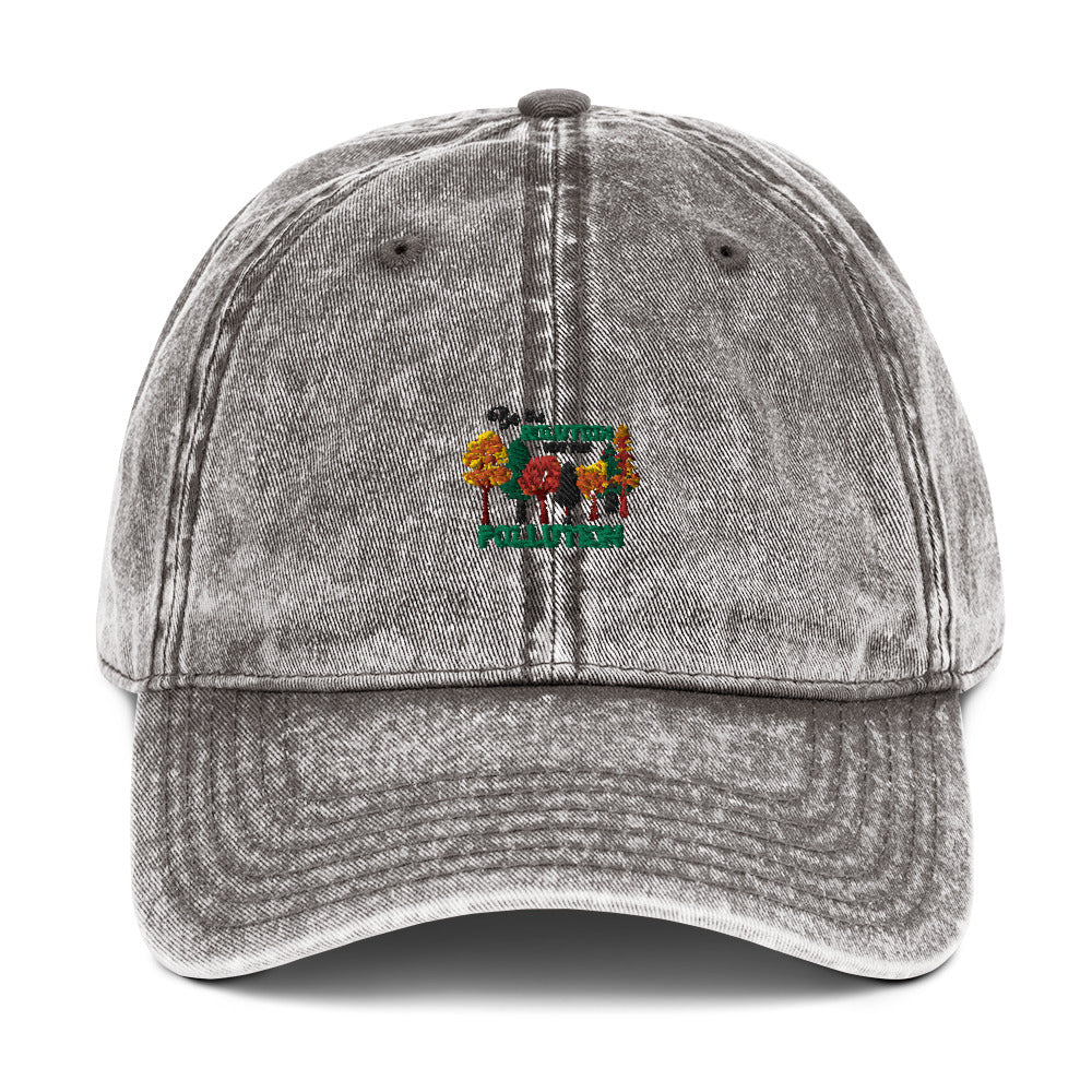 BE THE SOLUTION - Vintage cotton Twill Cap