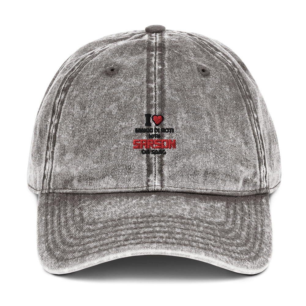 I LOVE MAKKI DI ROTI - Vintage Cotton Twill Cap